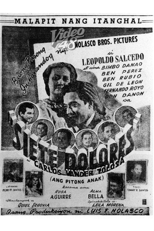 Siete Dolores 1948 official movie poster