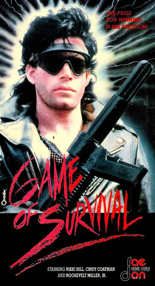 Game of Survival 1989 official movie poster