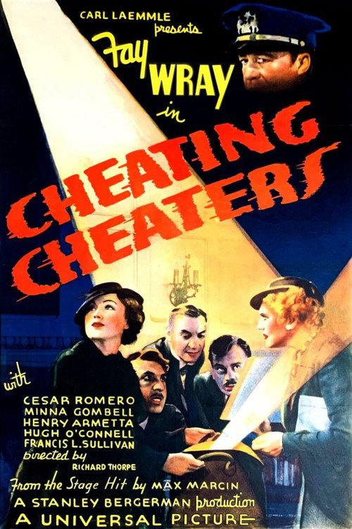 Cheating Cheaters 1934 official movie poster