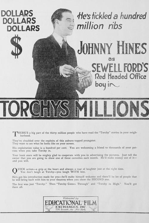 Torchy's Millions 1920 official movie poster