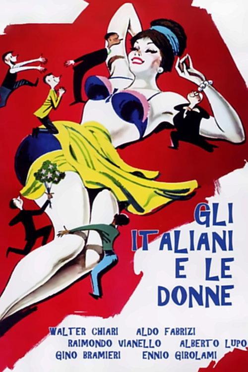 Gli italiani e le donne 1962 official movie poster