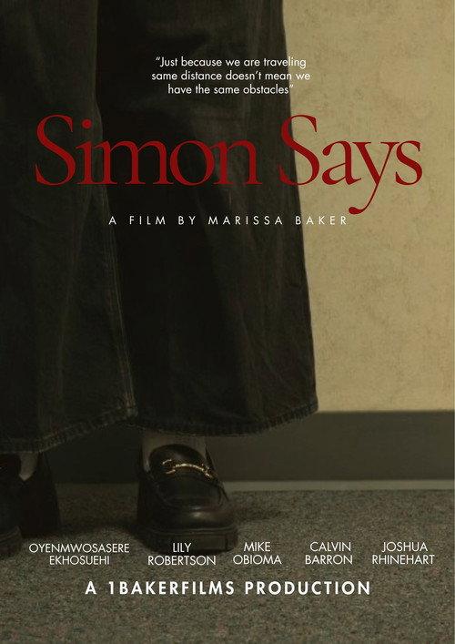 Simon Says 2024 official movie poster