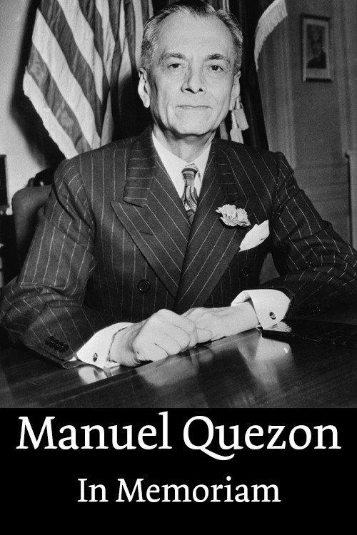 In Memoriam Manuel Quezon 1944 official movie poster