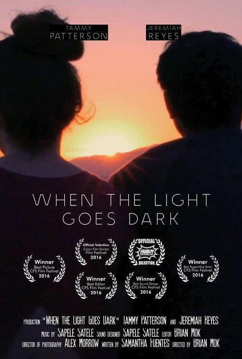 When the Light Goes Dark 2016 official movie poster