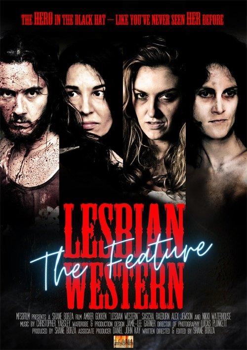 Lesbian Western - The Feature 2024 official movie poster