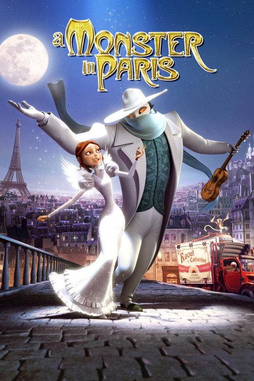 A Monster in Paris 2011 official movie poster