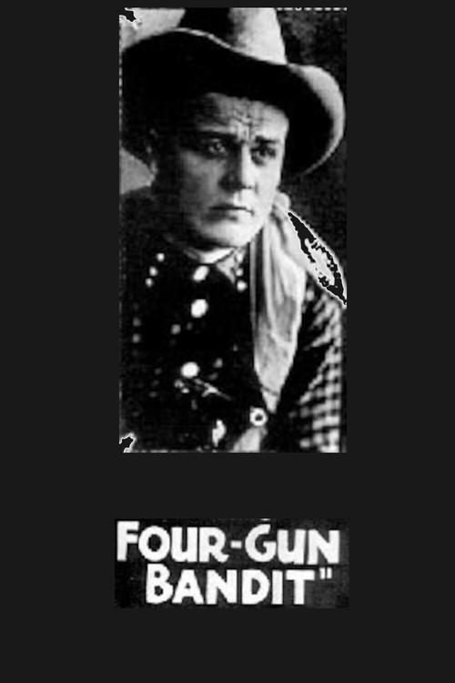 The Four-Gun Bandit 1919 official movie poster