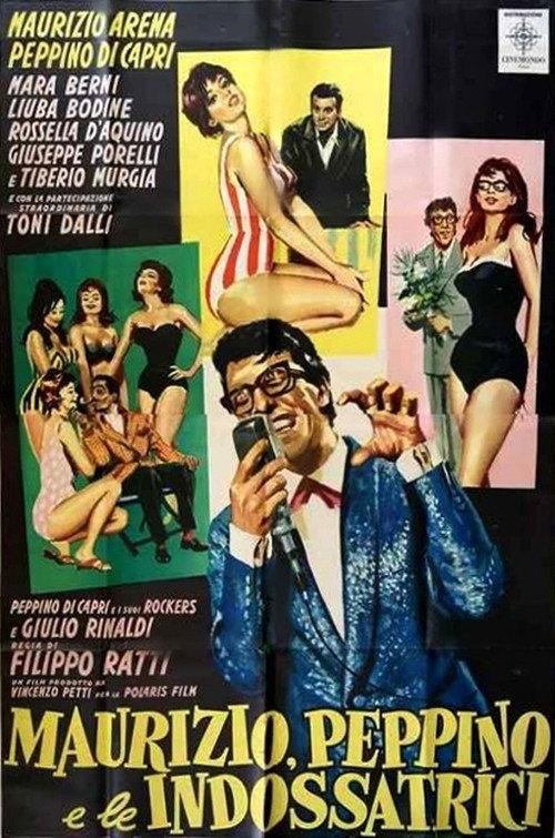 Maurizio, Peppino e le indossatrici 1961 official movie poster