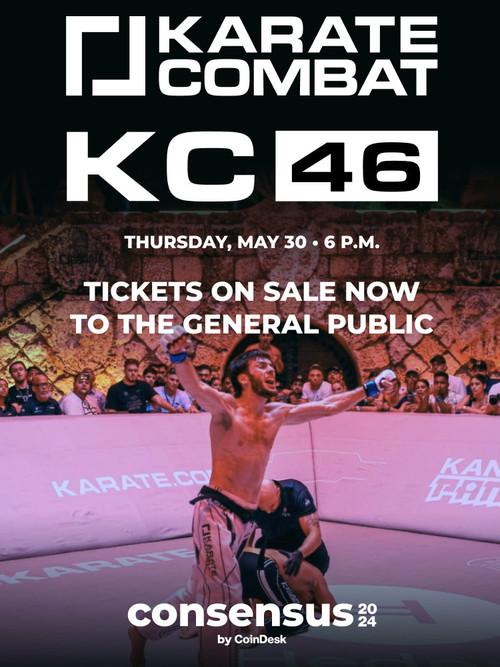 Karate Combat 46: Levine vs. Hadribeaj 2024 official movie poster