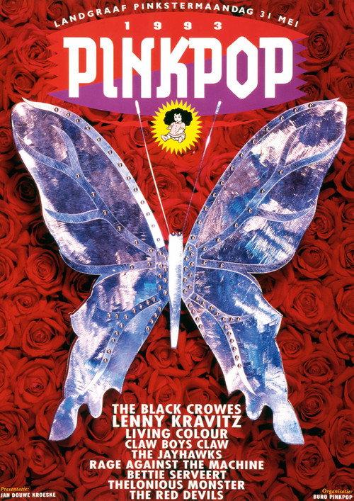Rage Against The Machine: Pinkpop Festival 1993 official movie poster