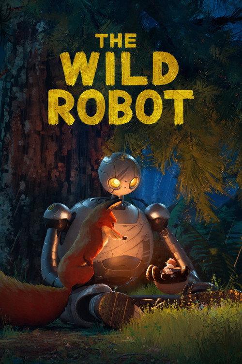 The Wild Robot 2024 official movie poster