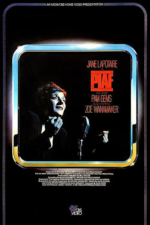 Piaf 1984 official movie poster