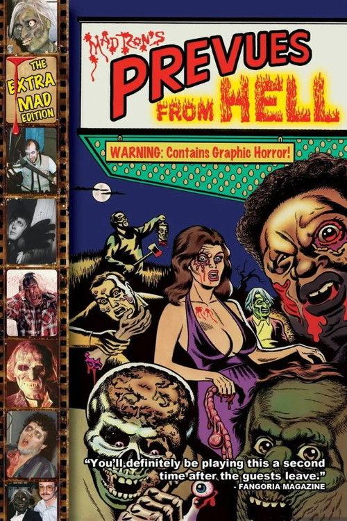 Mad Ron's Prevues from Hell 1987 official movie poster