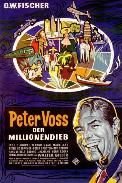 Peter Voss, der Millionendieb 1958 official movie poster