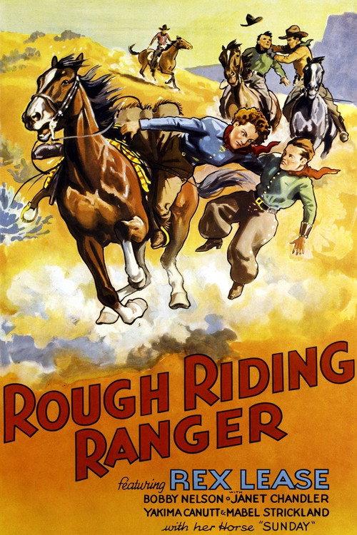 Rough Riding Ranger 1935 official movie poster