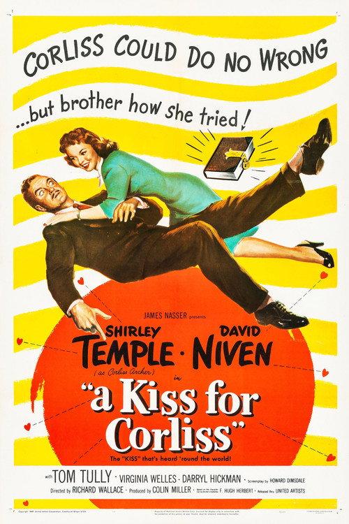 A Kiss for Corliss 1949 official movie poster
