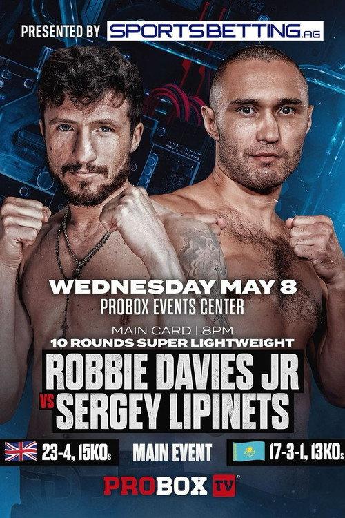 Robbie Davies Jr vs. Sergey Lipinets 2024 official movie poster