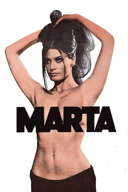 Marta 1971 official movie poster