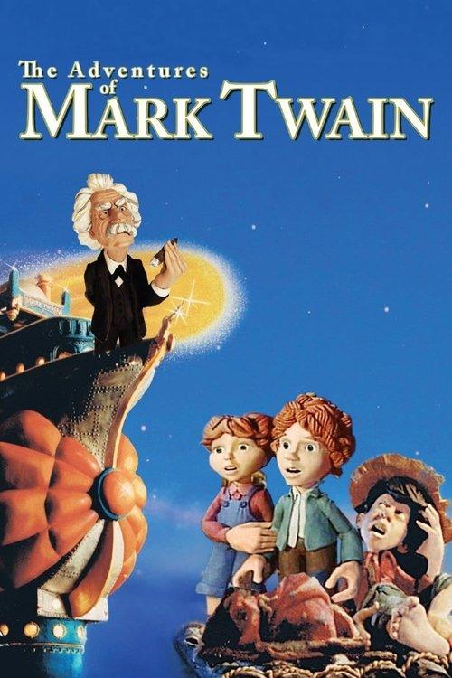 The Adventures of Mark Twain 1985 official movie poster