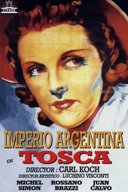 Tosca 1941 official movie poster