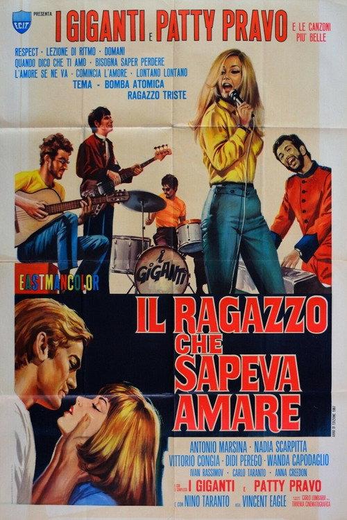 Il ragazzo che sapeva amare 1967 official movie poster
