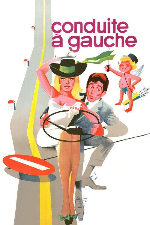 Conduite à gauche 1962 official movie poster