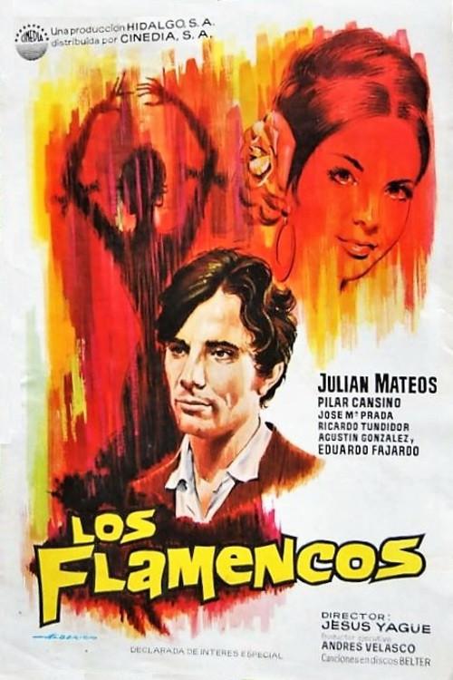 Los flamencos 1968 official movie poster