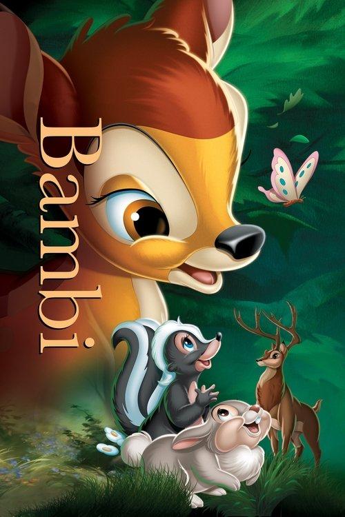 Bambi 1942 official movie poster
