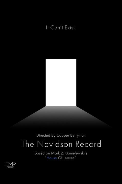 Cooper Berryman's The Navidson Record 2026 official movie poster