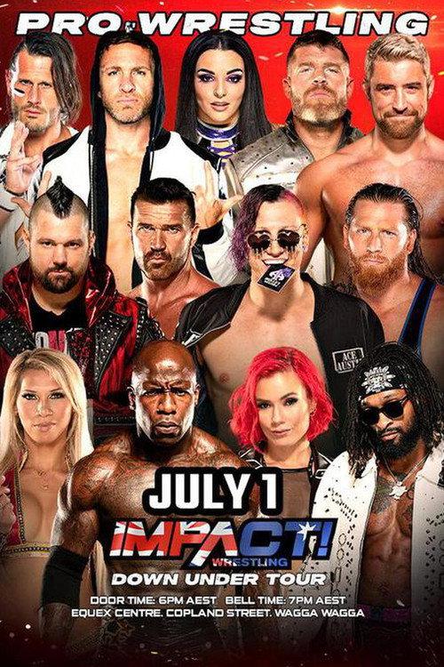 IMPACT Wrestling: Down Under Tour - Day 2 2023 official movie poster