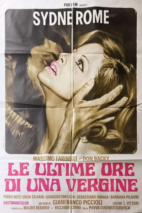 The Last Hours of a Virgin 1972 official movie poster