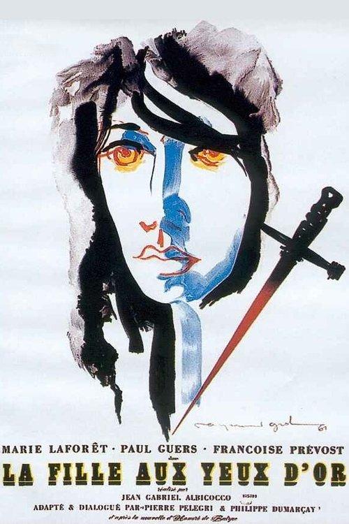 The Girl with the Golden Eyes 1961 official movie poster