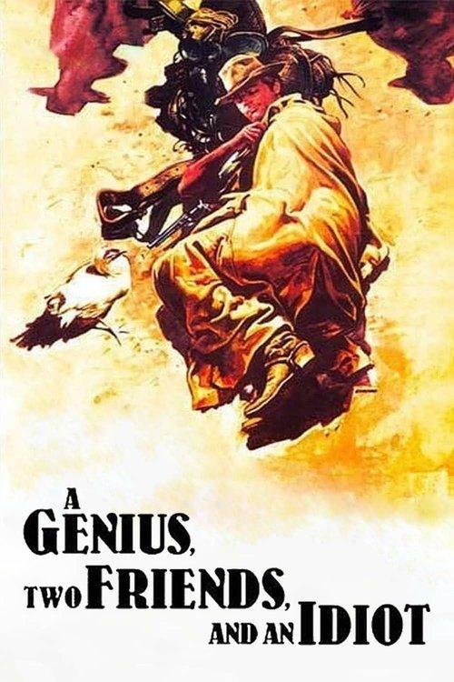 A Genius, Two Friends, and an Idiot 1975 official movie poster