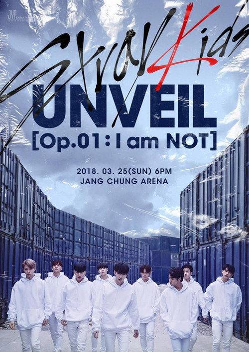 Stray Kids UNVEIL Op. 01 : I am NOT 2018 official movie poster