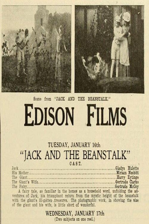 Jack and the Beanstalk 1912 official movie poster