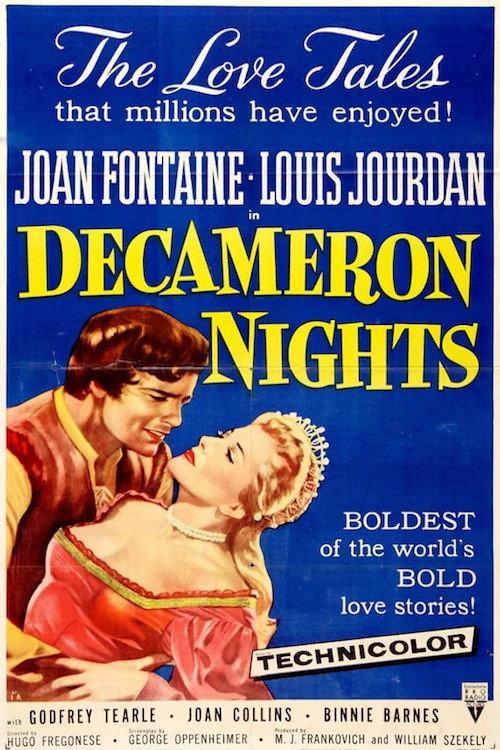 Decameron Nights 1953 official movie poster