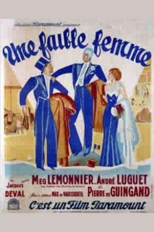 A Weak Woman 1933 official movie poster