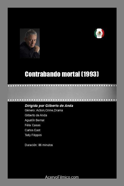 Contrabando mortal 1993 official movie poster