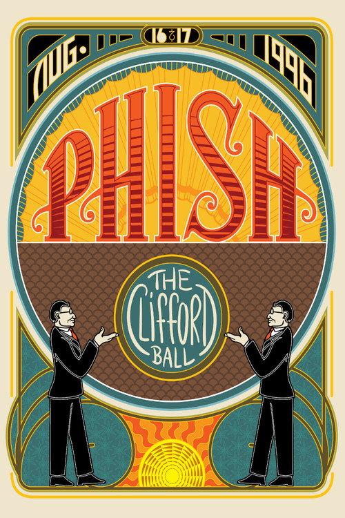 Phish: The Clifford Ball 2009 official movie poster
