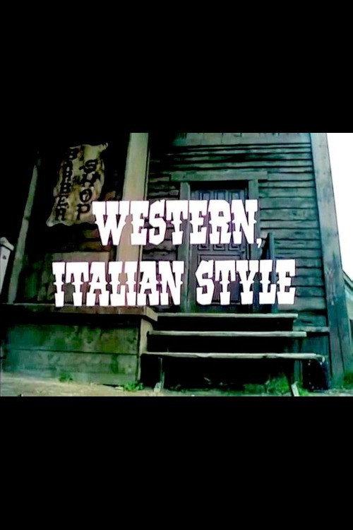 Western, Italian Style 1968 official movie poster