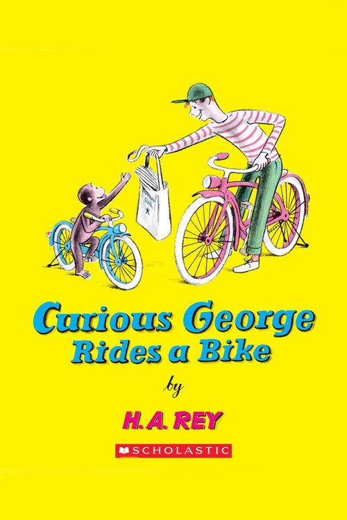 Curious George Rides a Bike 1952 official movie poster