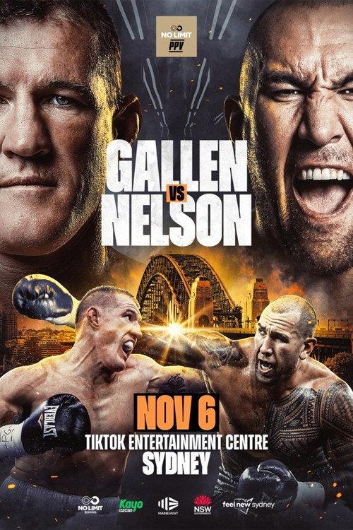 Paul Gallen vs. Nelson Asofa-Solomona 2026 official movie poster