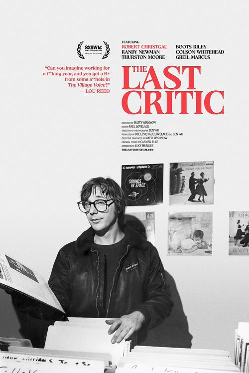 The Last Critic 2026 official movie poster