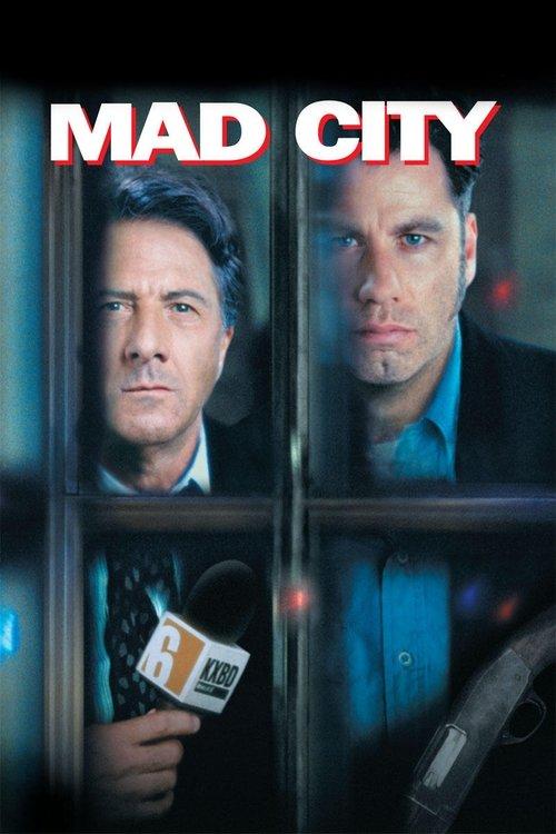 Mad City 1997 official movie poster
