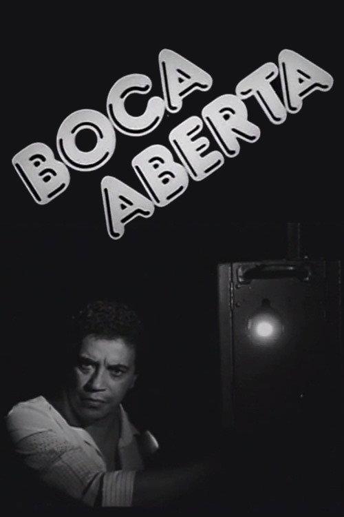 Boca Aberta 1985 official movie poster