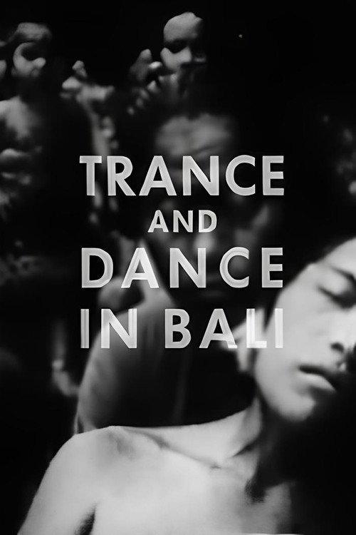 Trance and Dance in Bali 1952 official movie poster