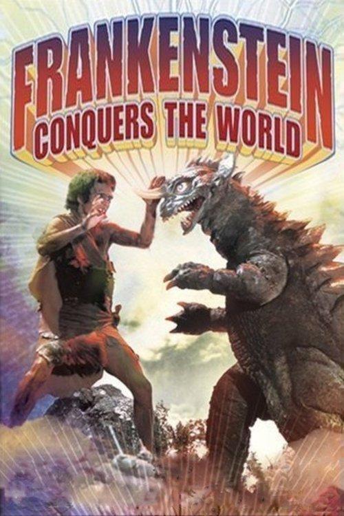 Frankenstein Conquers the World 1965 official movie poster