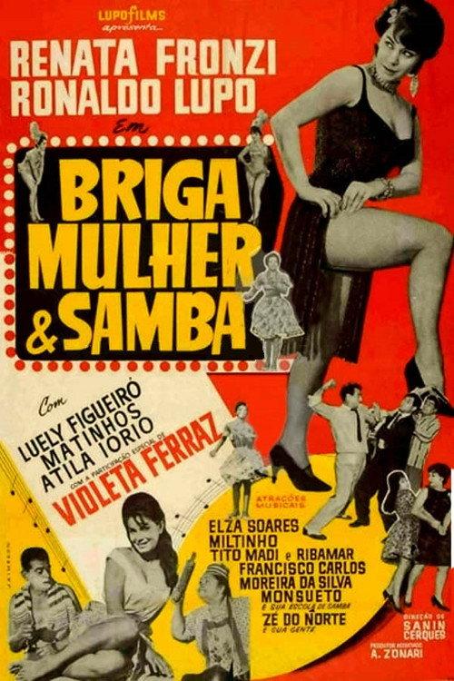 Briga, Mulher e Samba 1961 official movie poster