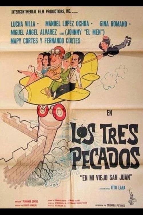 Los tres pecados 1966 official movie poster
