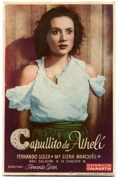 Capullito de alhelí 1945 official movie poster